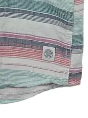 Vorschaubild 5 von Herren Kurzarm Hemd Gr. XL gestreift California Baumwolle