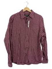 Vorschaubild 1 von Herren Freizeithemd Kariert Rosa Braun Gr. M Regular Fit