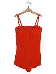 Vorschaubild 1 von Damen Badeanzug Sport Fit Dry Orange Gr. S Träger