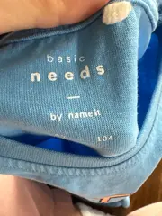 Vorschaubild 4 von Mädchen T-Shirt Gr. 104 Blau Eiscreme Motiv Glitzer