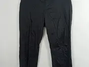 Vorschaubild 3 von Damen Stoffhose Business Gepunktet Stretch Baumwolle Schwarz XL