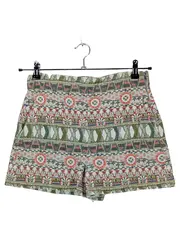 Vorschaubild 1 von High Waist Shorts Damen Ethno Boho Baumwolle Freizeit Gr. M 36