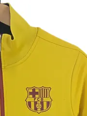 Vorschaubild 4 von FC Barcelona Trainingsjacke Herren Gr. S Gelb Barça FCB