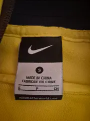 Vorschaubild 6 von FC Barcelona Trainingsjacke Herren Gr. S Gelb Barça FCB