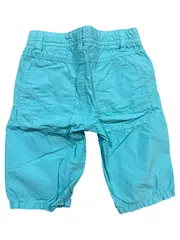 Vorschaubild 2 von Cargo Shorts Kinder Baumwolle Uni Freizeit Türkis Gr. 128