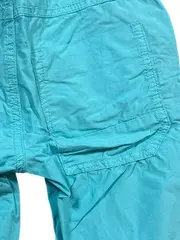 Vorschaubild 5 von Cargo Shorts Kinder Baumwolle Uni Freizeit Türkis Gr. 128