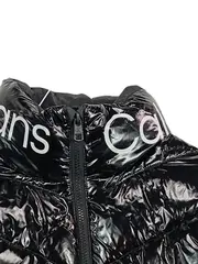 Vorschaubild 3 von Steppjacke Damen Gr. S Schwarz Glänzend Logo