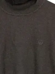 Vorschaubild 4 von Rollkragenpullover Herren Gr. XL Braun Baumwolle Basic