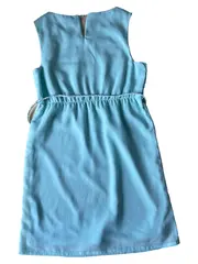 Vorschaubild 8 von Kleid Mädchen Gr. 140 Türkis Schmetterlinge Blumen Pailletten Sommer