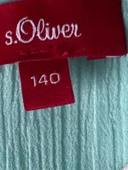 Vorschaubild 7 von Kleid Mädchen Gr. 140 Türkis Schmetterlinge Blumen Pailletten Sommer