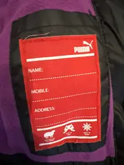 Vorschaubild 2 von Mädchen Steppjacke Winterjacke Kapuze Gr. 140 Schwarz Lila