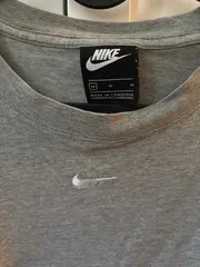 Vorschaubild 8 von Herren T-Shirt Gr. M Grau Baumwolle Meliert Logo Stickerei Sport Freizeit