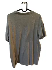 Vorschaubild 3 von Herren T-Shirt Gr. M Grau Baumwolle Meliert Logo Stickerei Sport Freizeit