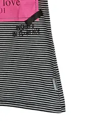 Vorschaubild 5 von Mädchen T-Shirt Gr. 152 Gestreift Kurzarm Baumwolle Mehrfarbig