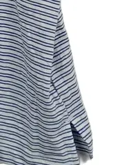 Vorschaubild 4 von Damen T-Shirt Gr. 40/L Blau Gestreift Baumwolle Maritim Kurzarm