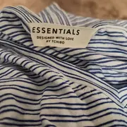 Vorschaubild 5 von Damen T-Shirt Gr. 40/L Blau Gestreift Baumwolle Maritim Kurzarm