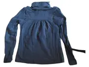Vorschaubild 6 von Langarmshirt Rollkragen Blumen Gr. 138 Petrol Mädchen Baumwolle