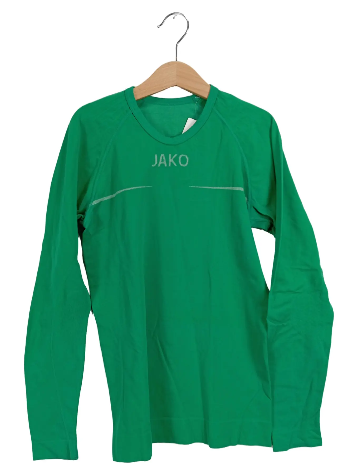 JAKO Funktionsshirt Langarm Sport Shirt Seamless Grün Kinder Gr. 140/152