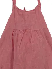 Vorschaubild 2 von Mädchen Sommerkleid Gr. 122 Rosa Neckholder Rüschen Baumwolle
