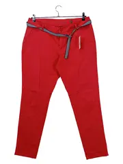 Vorschaubild 1 von Stoffhose Chino Damen Rot Gr. 42 Baumwolle Freizeit