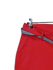 Vorschaubild 2 von Stoffhose Chino Damen Rot Gr. 42 Baumwolle Freizeit