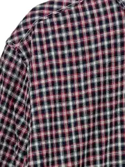 Vorschaubild 3 von Herren Karohemd Kurzarm Gr. L Rot Blau Weiß Baumwolle