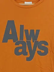 Vorschaubild 2 von Damen T-Shirt Always Orange Gr. M Baumwolle Casual