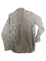 Vorschaubild 2 von Damen Hemdbluse Gr. 36/S Blau Kariert Baumwolle Langarm