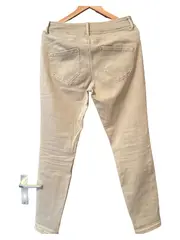 Vorschaubild 2 von Damen Jeans Regular Fit Hose Baumwolle Beige Gr. W31/L31