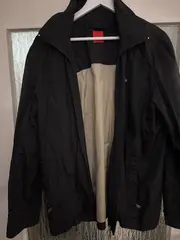 Vorschaubild 5 von Herren Leichte Jacke Übergangsjacke Schwarz Gr. L 50