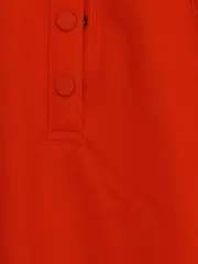 Vorschaubild 4 von Poloshirt Damen Gr. 38 M Orange Kurzarm Polo Shirt Logo Casual Basic