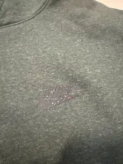 Vorschaubild 2 von Herren Kapuzenpullover Hoodie Gr. S Grün Meliert Baumwolle Freizeit