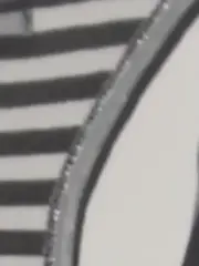 Vorschaubild 8 von Damen Tanktop Ringerrücken gestreift Gr. 36/S Schwarz