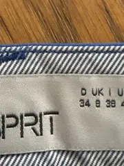 Vorschaubild 5 von Damen Hosenrock Blau Gr. 34/XS Baumwolle Casual