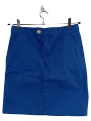 Vorschaubild 1 von Damen Hosenrock Blau Gr. 34/XS Baumwolle Casual