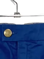 Vorschaubild 2 von Damen Hosenrock Blau Gr. 34/XS Baumwolle Casual