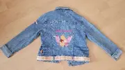 Vorschaubild 6 von Winnie Puuh Mädchen Jeansjacke Gr. 122 Blau Patches