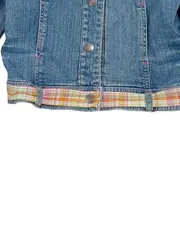 Vorschaubild 5 von Winnie Puuh Mädchen Jeansjacke Gr. 122 Blau Patches