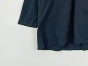 Vorschaubild 7 von Poloshirt Damen Langarm Shirt Gr. 40 L Blau Basic Casual Kragen