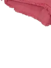 Vorschaubild 3 von Damen Jeans Shorts Rosa W26 Destroyed Fransen Baumwolle