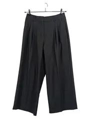 Vorschaubild 1 von Damen Culotte Anzughose Schwarz Gr. 38 Weites Bein Business