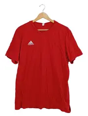 Vorschaubild 1 von Herren T-Shirt Rot L Sport Baumwolle Logo Kurzarm