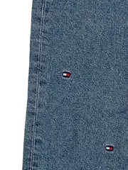 Vorschaubild 3 von Damen Jeans Regular Fit Gr. 34 W26 Blau Logo-Print