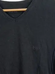 Vorschaubild 2 von Herren T-Shirt Basic Uni Kurzarm Baumwolle Schwarz L