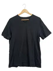 Vorschaubild 1 von Herren T-Shirt Basic Uni Kurzarm Baumwolle Schwarz L