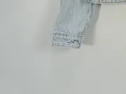 Vorschaubild 4 von Jeansjacke Damen Blau Baumwolle Gr. 40 L Freizeit Reißverschluss