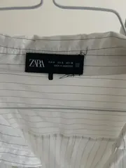 Vorschaubild 5 von Damen Bluse 36;S Weiß Gestreift Business Modern Langarm