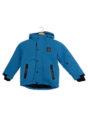 Vorschaubild 1 von Kinder Winterjacke Jungen Gr. 110 Blau Kapuze