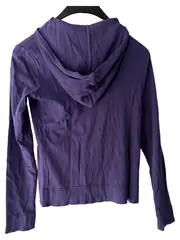 Vorschaubild 2 von Damen Sweatjacke Kapuzenjacke Hoodie Gr. S Lila Baumwolle