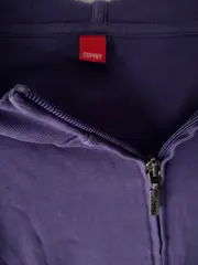 Vorschaubild 5 von Damen Sweatjacke Kapuzenjacke Hoodie Gr. S Lila Baumwolle